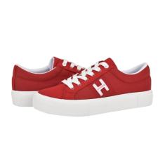 Tommy Hilfiger Tênis feminino Aconia, Vermelho médio, 35