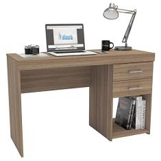 Escrivaninha Malta 2 gavetas Castanho Politorno