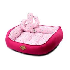 Cama Cactos para Cachorro e Gato Pet - Bichinho Chic, Rosa, G