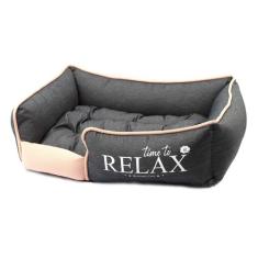 Cama Relax para Cachorro e Gato Pet - Bichinho Chic, Rosa, GG