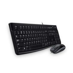 Kit Teclado E Mouse Óptico Logitech Usb Mk120