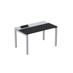 Mesa Plataforma Para Coworking 120x792 Psc120 Preto-cinza