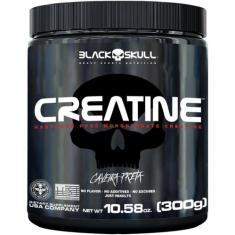 Creatine Monohidratada 100% Pura (300G) Black Skull
