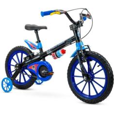 Bicicleta Infantil ARO 16 TECH BOYS - Nathor, 16", Colorido