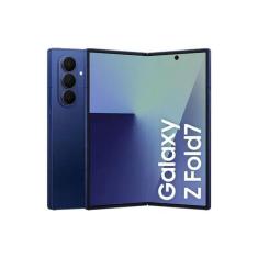 Smartphone Samsung Galaxy Z Fold7 1TB 5G - Azul, Tela dobrável de 8&quot; e 16GB de RAM