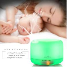 Umidificador E Difusor De Ar Para Quarto De Bebe Com Controle Remoto U