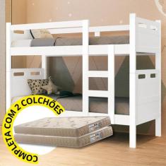 Beliche Com Colchão Reforçada até 100kg com Proteção Superior Total Vi