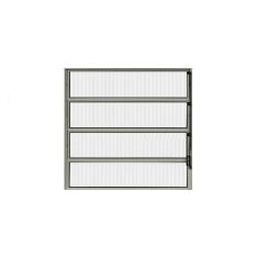 Vitro Basculante Alumínio Branco 80 (A) X 60 (L) - Hale