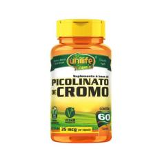 Picolinato De Cromo 500Mg 60 Cápsulas - Unilife