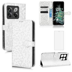 Asuwish Capa de celular para OnePlus 10T 5G/One Plus Ace Pro carteira celular com protetor de tela de vidro temperado cordão flip suporte para cartão de crédito 1 Plus 1 + Plus10T 1+ AcePro feminino