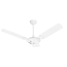 Ventilador De Teto Venti-Delta New Comercial Eco Com 3 Pás Branco, 110