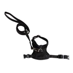 Coleira Peitoral Para Coelhos E Hamster Preta - Nicapet, Peitoral, Pre
