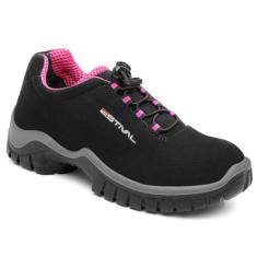 Tênis de Segurança Feminino Adventure Biqueira Resistente Bota - Estiv