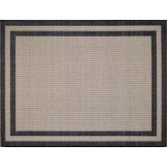 Tapete de Sisal 1,00x1,50 Moldura B-rayza - Colorido