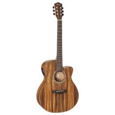 Violão Elétrico HMA285 STNT Mini Jumbo Hofma Satin Natural