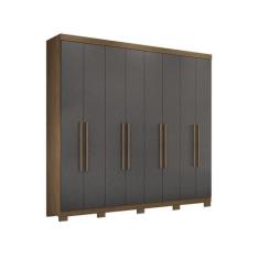 Guarda Roupa Casal Master New 8.4 8 Portas - Santos Andirá, Jatobá e G