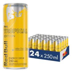 Energético Red Bull Energy Drink, Tropical, 250 Ml (24 Latas)