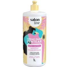 Creme Para Pentear Salon Line Super Controle 1L