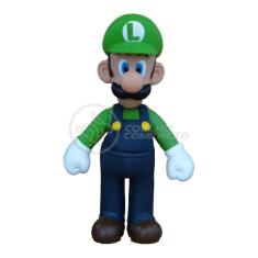 Boneco Action Figure Luigi Super Size 23Cm Super Mario
