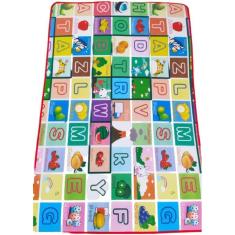Tapete Atividades Infantil Grosso - Dupla Face - 1,80X1,20M