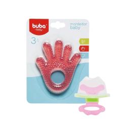 Mordedor Bebê Mãozinha Com Água Chupeta Massageadora Buba