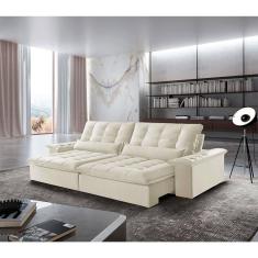 Sofá Victory Linho 02 Módulos De 100cm B25cm Meu Sofá Online A302 Linho Branco