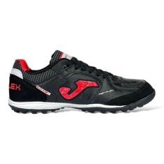 Chuteira de Society Joma Top Flex, Petro e Vermelho