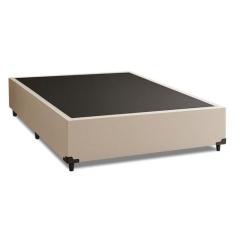 Cama Box Casal 1,38m com 38cm de Altura Suede Prince Bege, Bege