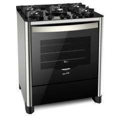 Fogão De Piso Fischer Gran Cheff 5 Bocas Inox Com Grill 110V