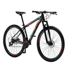 Bicicleta Aro 29 KRW Spotlight Alumínio Shimano TZ 24 Vel Freio a Disc