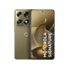 Smartphone Motorola Signature 512GB 5G 24GB RAM Verde Oliva 6,8" Câmer