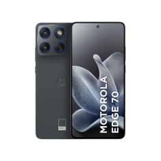 Smartphone Motorola Edge 70 512GB 5G 16GB RAM Cinza 6,7" Câm. Tripla +