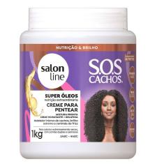 Creme De Pentear Salon Line SOS Super Óleos 1Kg