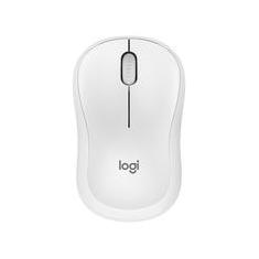 Mouse Sem Fio Logitech M240, Bluetooth, Clique Silencioso, Design Ambidestro Compacto, Branco - 910-007116