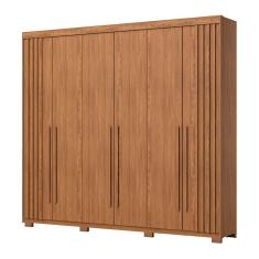 Guarda-Roupa 6 Portas 4 Gavetas Norton Henn