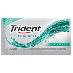 Chiclete Trident Fresh Herbal 8gr C/21 - Adams