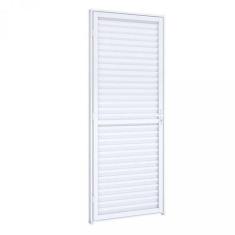 Porta de Aluminío Laminada 215x85cm Riobras