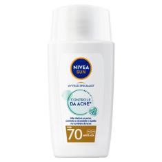 Protetor Solar Nivea Sun UV Face Specialist Controle da Acne FPS 70 40