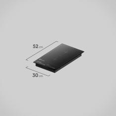 Cooktop 2 Bocas de Indução Electrolux com Unicook e Painel Touch (IC30) 220V