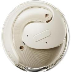 Fone de Ouvido Bluetooth com Microfone e Cancelamento de Ruído Ativo, Fone de Ouvido Sem Fio OWS de Reprodução Melhor Escolhapara a orelha pequena correndo ciclismo dirigindo AC310 -Branco