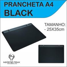 Prancheta Portátil Desenho Técnico Madeira PRETO A4 - Fenix