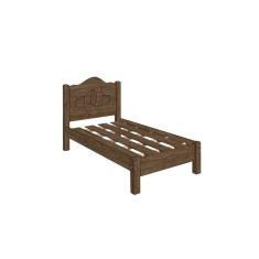 Cama Siena Solteiro Mocaccino – Carmolar Móveis