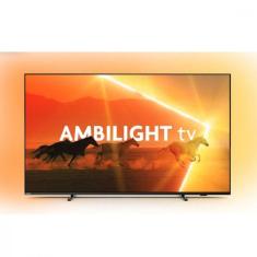 Smart TV Philips Ambilight 65 4K Miniled Google TV Preto Bivolt