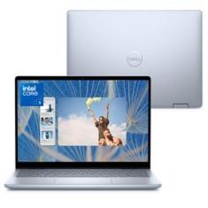 Notebook 2 Em 1 Dell Inspiron 2IN1-I1300-M30 14" FHD+ Touch Intel® Core™ I5 16GB 512GB SSD Windows 11 Prata Gelo