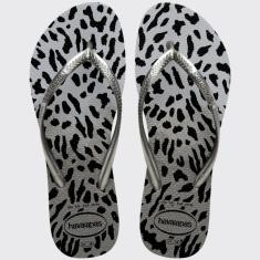Chinelo Havaianas Slim Animals Feminino-Feminino