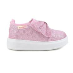 Tênis Infantil Feminino Novopé Rosa - 9800-Feminino