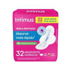 Absorvente Externo Tripla Proteção Seca com Abas 32 Unidades - Intimus