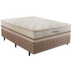 Cama Box de Casal Herval Haarlem, Molas Ensacadas, 69x138x188 cm