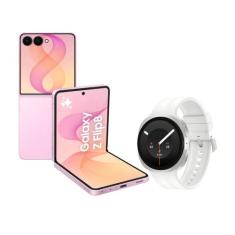 Samsung Galaxy Z Flip8 512GB 12GB RAM - Rosa + Samsung Galaxy Watch9 4