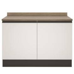 Balcão Bartira Linea 2 Portas 1 Prateleira - 120,1cm de largura